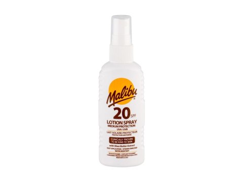 Malibu Lotion Spray SPF20 Preparat do opalania ciała Mleczko 100 ml (U) (P2)