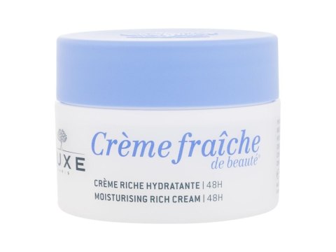 NUXE Creme Fraiche de Beauté Moisturising Rich Cream Krem do twarzy na dzień Wysuszona cera 50 ml (W) (P2)