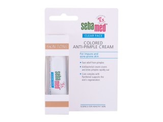 SebaMed Clear Face Colored Anti-Pimple Cream Preparaty punktowe Krem 10 ml (W) (P2)