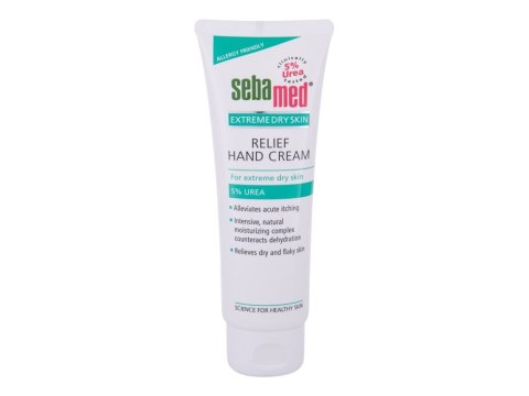 SebaMed Extreme Dry Skin Relief Hand Cream 5% Urea Krem do rąk 75 ml (W) (P2)