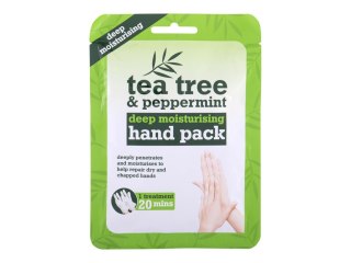 Xpel Tea Tree Tea Tree Peppermint Deep Moisturising Hand Pack Rękawiczki nawilżające 1 szt (W) (P2)