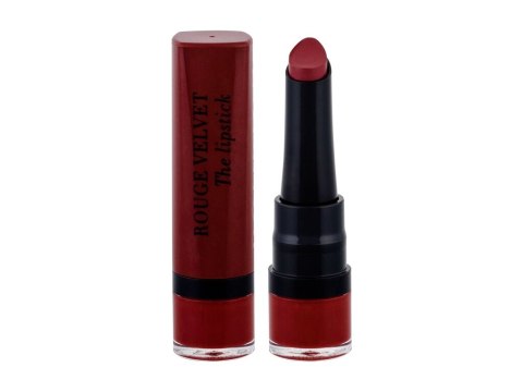 BOURJOIS Paris 12 Brunette Rouge Velvet The Lipstick Pomadka Klasyczna 2,4 g (W) (P2)