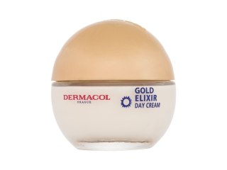 Dermacol Gold Elixir Krem do twarzy na dzień Wszystkie rodzaje cery 50 ml (W) (P2)