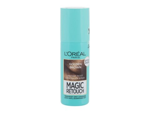 L'Oréal Paris Golden Brown Magic Retouch Instant Root Concealer Spray Farba do włosów Wszystkie typy włosów 75 ml (W) (P2)