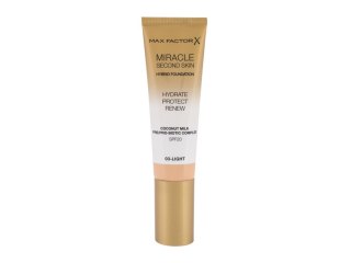 Max Factor 03 Light Miracle Second Skin SPF20 Podkład kremowa 30 ml (W) (P2)