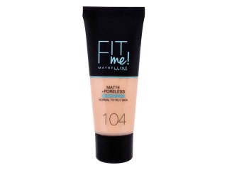 Maybelline 104 Soft Ivory Fit Me! Matte + Poreless Podkład płynna 30 ml (W) (P2)