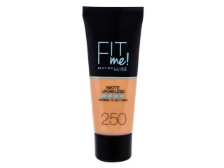 Maybelline 250 Sun Beige Fit Me! Matte + Poreless Podkład płynna 30 ml (W) (P2)