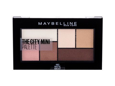 Maybelline 480 Matte About Town The City Mini Cienie do powiek 6 g (W) (P2)