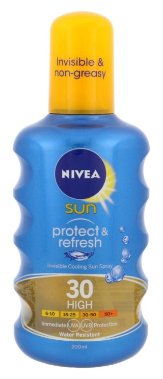 Nivea Protect Dry Touch Invisible Spray Sun SPF30 Preparat do opalania ciała 200ml (U) (P2)