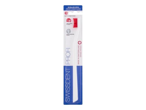 Swissdent WhiteRed Profi Colours Soft Medium Szczoteczka do zębów 1 szt (U) (P2)