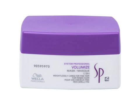 Wella Professionals SP Volumize Maska do włosów 200 ml (W) (P2)