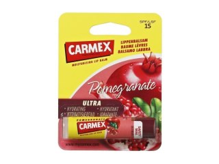 Carmex Ultra Moisturising Lip Balm Pomegranate SPF15 Balsam do ust Średnia ochrona SPF 15-25 4,25 g (W) (P2)