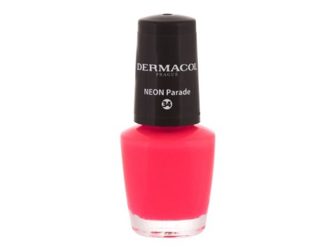 Dermacol 34 Neon Parade Neon Lakier do paznokci Błyszczący 5 ml (W) (P2)