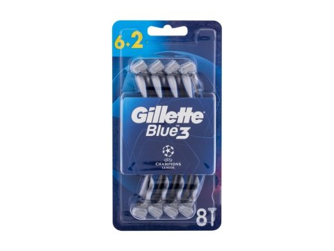 Gillette Blue3 Comfort Champions League Maszynka do golenia 8 szt (M) (P2)