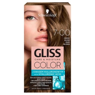 Gliss Color Care Moisture farba do włosów 7-00 Ciemny Blond (P1)