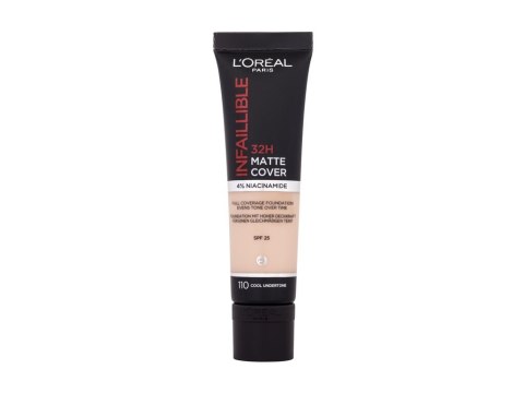 L'Oréal Paris 110 Infaillible 32H Matte Cover SPF25 Podkład kremowa 30 ml (W) (P2)