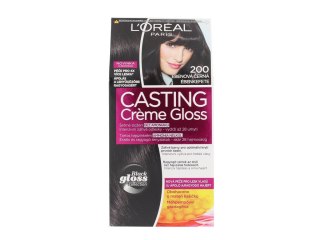 L'Oréal Paris 200 Ebony Black Casting Creme Gloss Farba do włosów 48 ml (W) (P2)