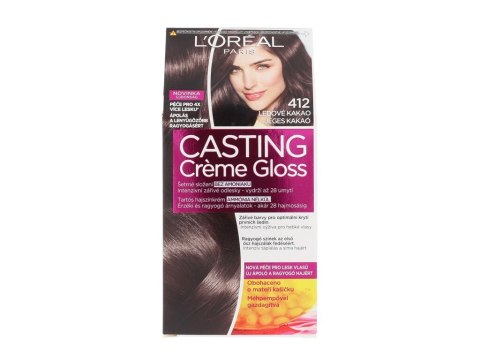 L'Oréal Paris 412 Iced Cocoa Casting Creme Gloss Farba do włosów 48 ml (W) (P2)