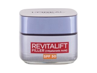 L'Oréal Paris Revitalift Filler HA SPF50 Krem do twarzy na dzień Wysuszona cera 50 ml (W) (P2)