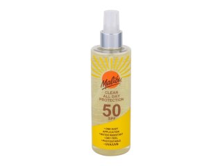 Malibu Clear All Day Protection SPF50 Preparat do opalania ciała Sprej 250 ml (U) (P2)