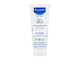 Mustela Bébé 2 in 1 Cleansing Gel Żel pod prysznic 200 ml (K) (P2)