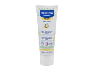 Mustela Bébé Nourishing Cream With Cold Cream Krem do twarzy na dzień Odżywienie i regeneracja 40 ml (K) (P2)