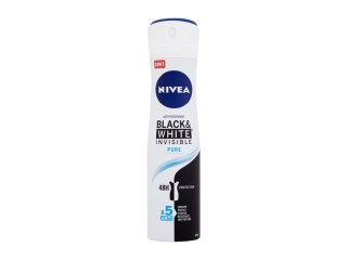 Nivea Black White Invisible Pure 48h Antyperspirant Dezodorant w spray'u 150 ml (W) (P2)