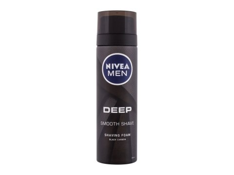 Nivea Men Deep Smooth Shave Pianka do golenia 200 ml (M) (P2)