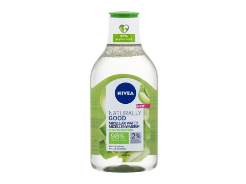 Nivea Naturally Good Organic Aloe Vera Płyn micelarny Wszystkie rodzaje cery 400 ml (W) (P2)