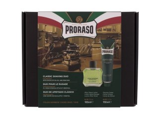 PRORASO Woda po goleniu Green 100 ml + Krem do golenia 150 ml Green Classic Shaving Duo Woda po goleniu 100 ml (M) (P2)