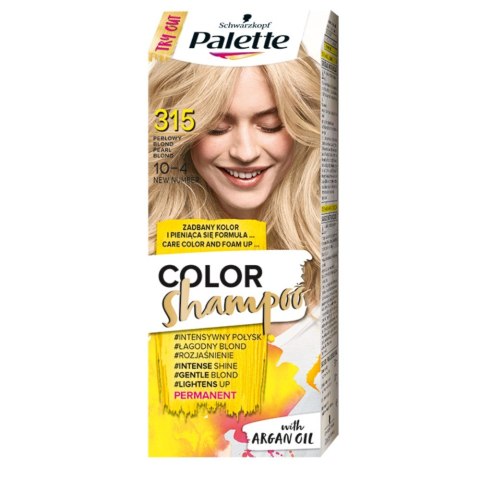 Palette Color Shampoo szampon koloryzujący do włosów 315 (10-4) Perłowy Blond (P1)