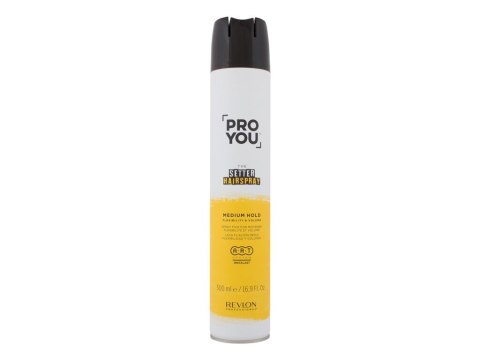 Revlon Professional ProYou The Setter Hairspray Medium Hold Lakier do włosów 500 ml (W) (P2)