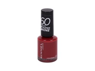 Rimmel London 713 Strawberry Fizz 60 Seconds Super Shine Lakier do paznokci 8 ml (W) (P2)