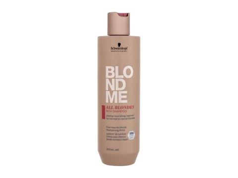 Schwarzkopf Professional Blond Me All Blondes Rich Shampoo Szampon do włosów 300 ml (W) (P2)