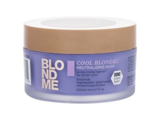 Schwarzkopf Professional Blond Me Cool Blondes Neutralizing Mask Maska do włosów 200 ml (W) (P2)