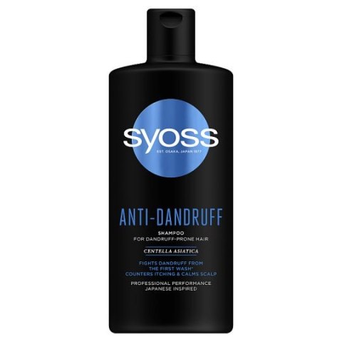 Syoss Anti-Dandruff Shampoo przeciwłupieżowy szampon do włosów 440ml (P1)