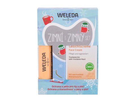 Weleda 30ml Cold Cream + 4,9g Everon Lip Balm Coldcream Krem do twarzy na dzień 30 ml (W) (P2)