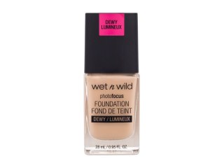 Wet n Wild Soft Beige Photo Focus Dewy Podkład Bez ochrony SPF 28 ml (W) (P2)