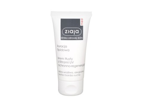 Ziaja Med Lipid Treatment UV Filters Krem do twarzy na dzień Alergiczna cera 50 ml (W) (P2)