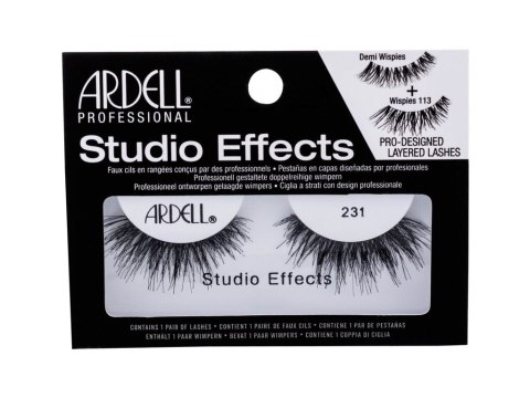 Ardell Black Studio Effects 231 Wispies Sztuczne rzęsy 1 szt (W) (P2)