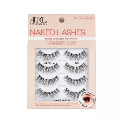 Ardell Naked Lashes Multipack sztuczne rzęsy na pasku 422 Black (P1)