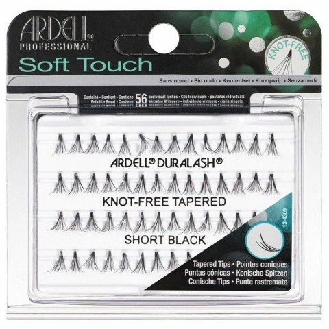 Ardell Soft Touch Knot-Free kępki rzęs Short Black 56szt. (P1)