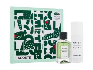 Lacoste Edt 100 ml + Dezodorant 150 ml Match Point Woda toaletowa 100 ml (M) (P2)