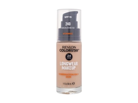 Revlon 240 Medium Beige Colorstay Combination Oily Skin SPF15 Podkład płynna 30 ml (W) (P2)