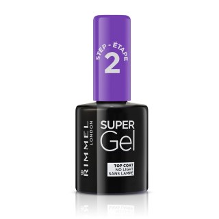 Rimmel Super Gel Top Coat żelowy lakier utrwalający do paznokci 12ml (P1)