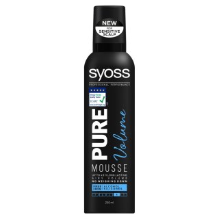 Syoss Pure Volume Mousse pianka do włosów nadająca objętość 250ml (P1)