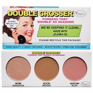 The Balm Double Crosser Contour Palette paleta do konturowania 8.5g (P1)