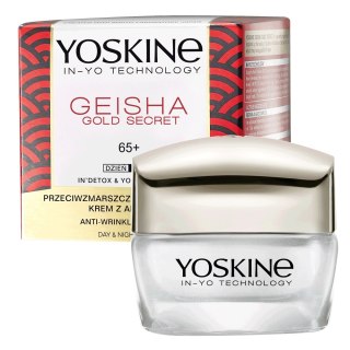 Yoskine Geisha Gold Secret krem do twarzy na dzień i noc 65+ 50ml (P1)