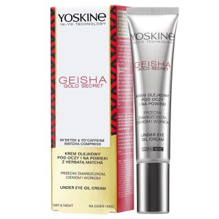 Yoskine Geisha Gold Secret olejkowy krem pod oczy 15ml (P1)