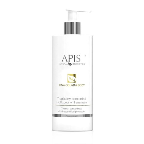 APIS Pina Colada Body tropikalny koncentrat z liofilizowanymi ananasami 500ml (P1)